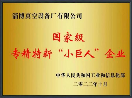 國 家級專精特新&ldquo;小巨人&rdquo;企業(yè)