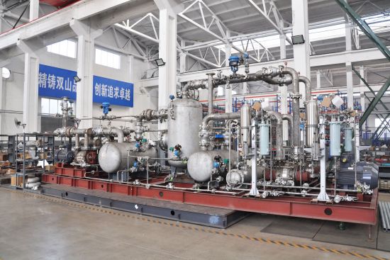 中石化某分公司訂購的撬裝移動智能式真空壓縮機成套系統(tǒng)